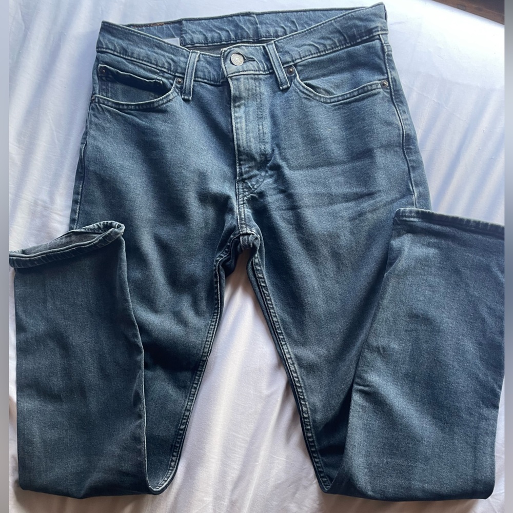 Levi's Men’s Straight Leg Jeans in Dark Blue Sz 32x32